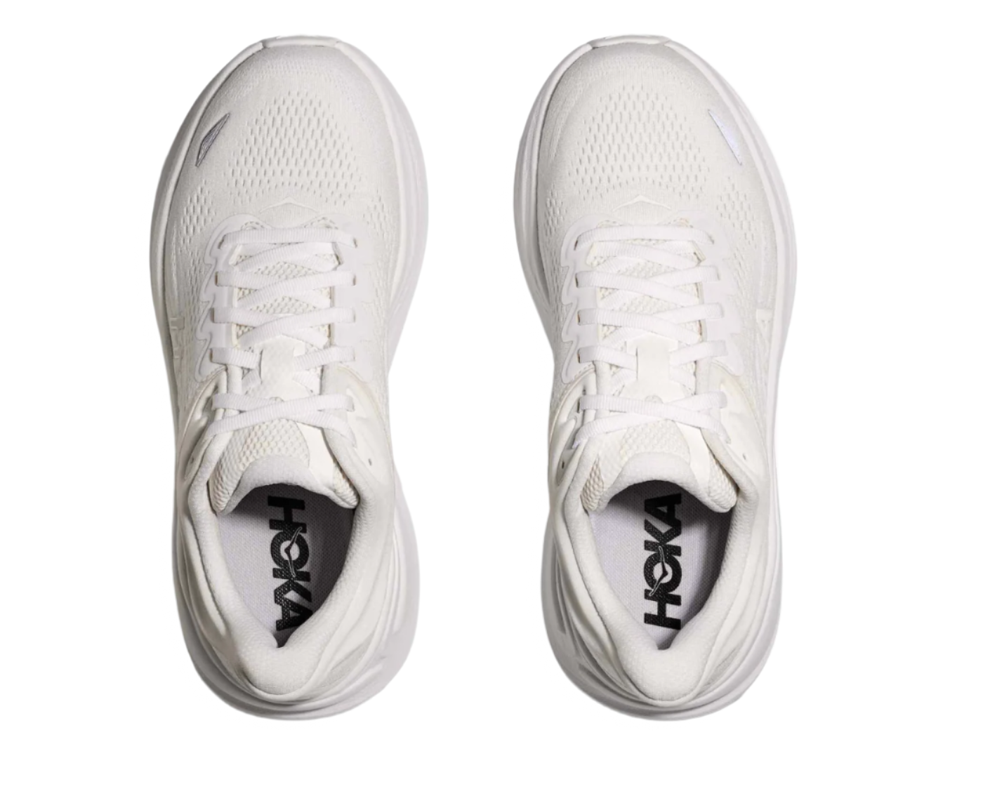 HOKA Bondi 9 Femme — White — vue 2