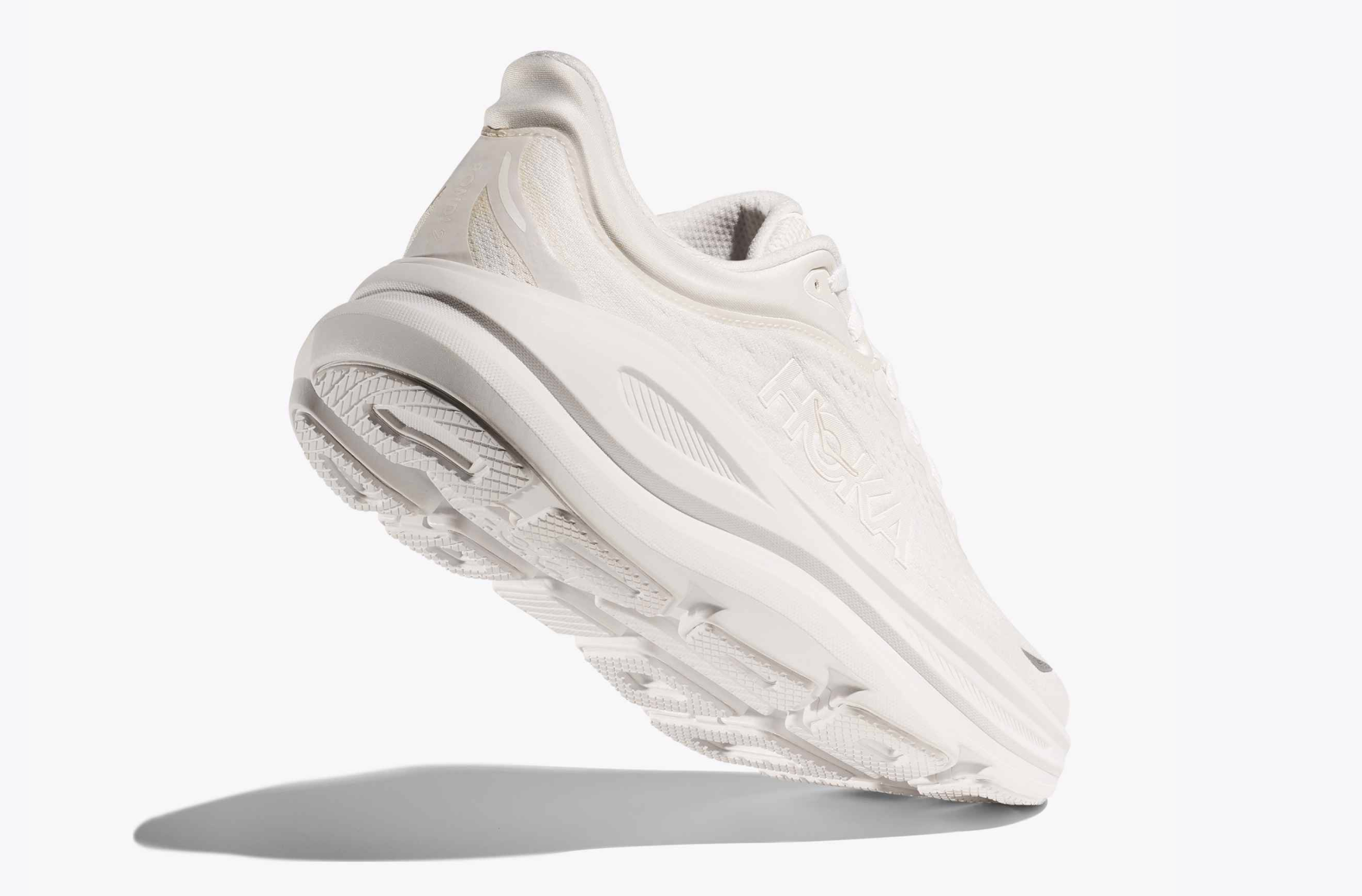 HOKA Bondi 9 Femme — White — vue 4