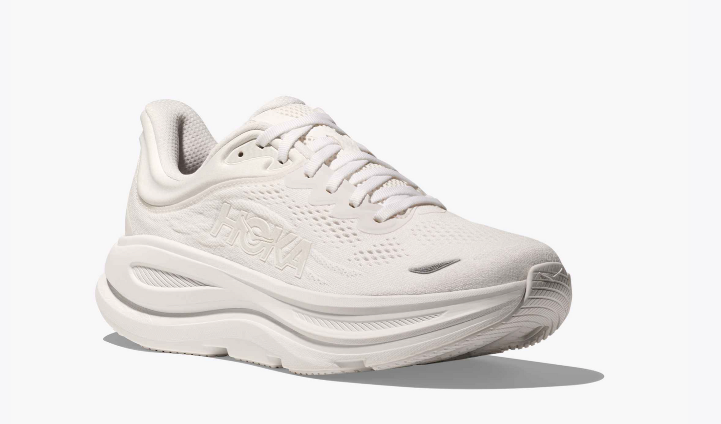 HOKA Bondi 9 Femme — White — vue 6
