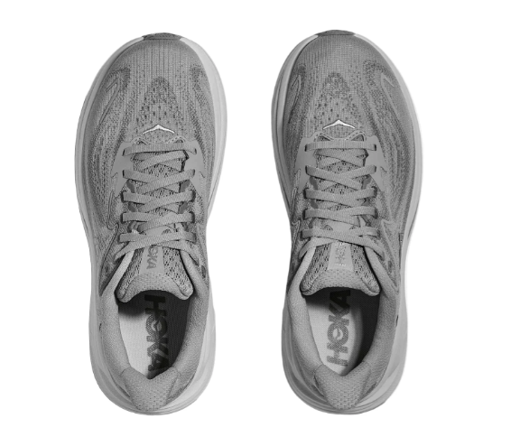 HOKA Clifton 10 Femme — Stellar Grey Galactic Grey — vue 2