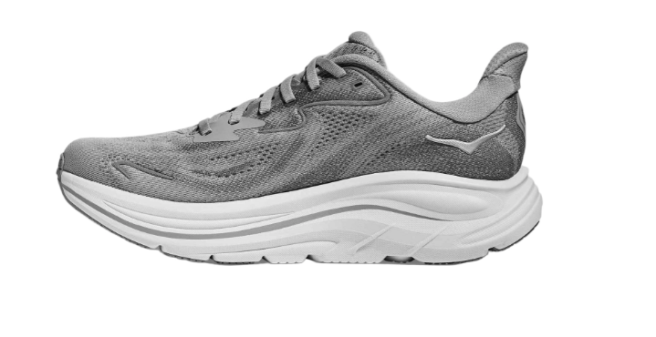 HOKA Clifton 10 Femme — Stellar Grey Galactic Grey — vue 8