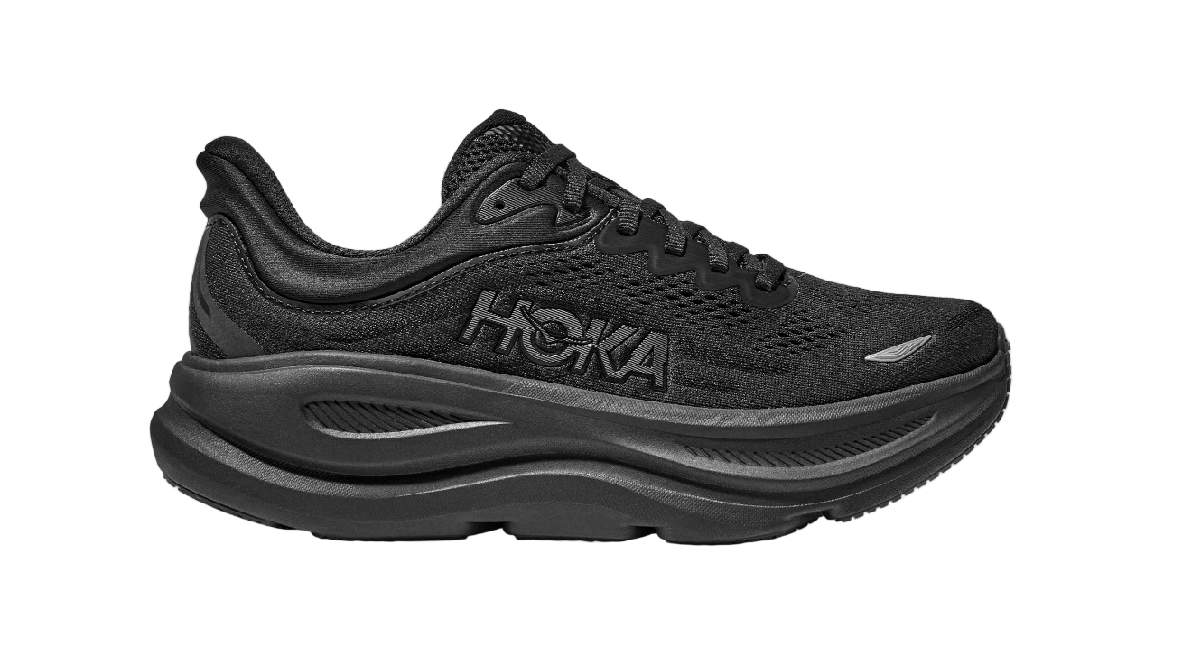 HOKA Bondi 9 Homme — Black — vue 1