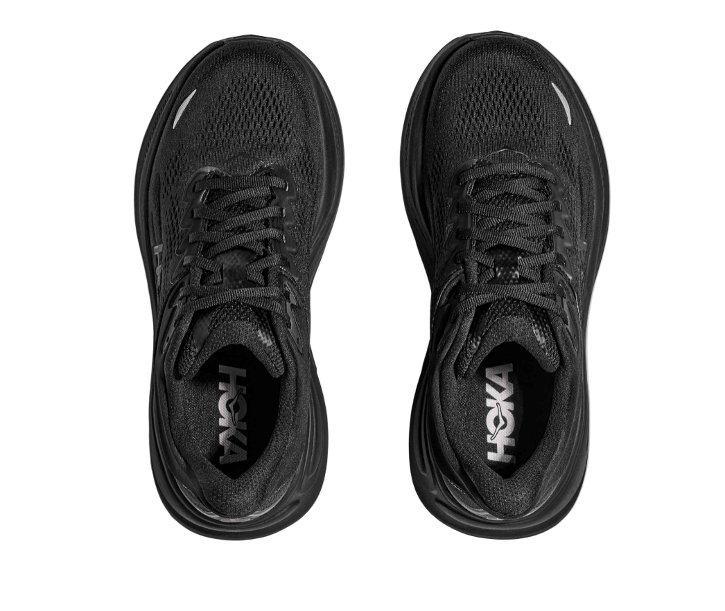 HOKA Bondi 9 Homme — Black — vue 2