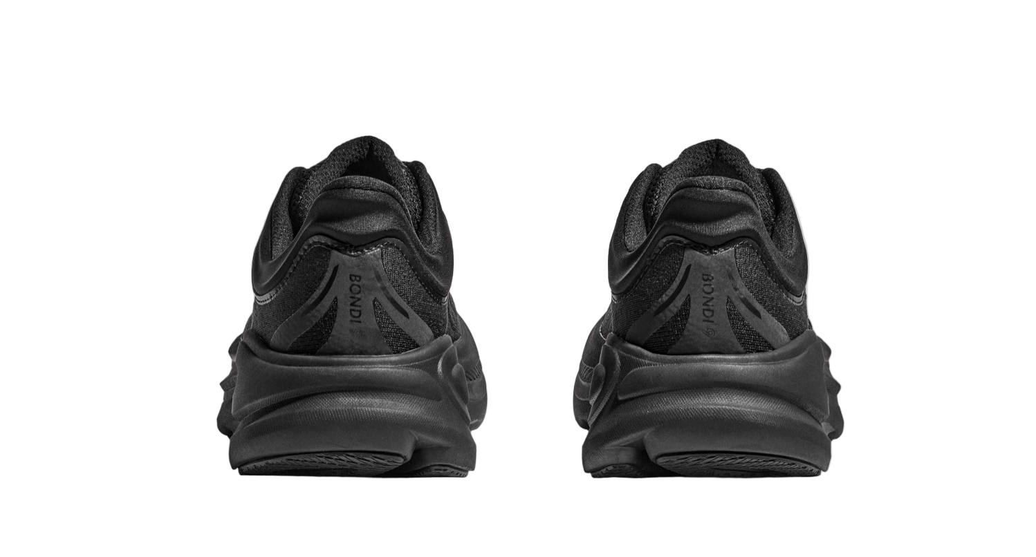 HOKA Bondi 9 Femme Large — Black — vue 4