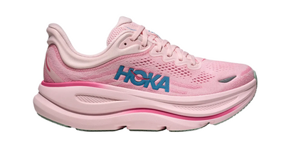 HOKA Bondi 9 Femme — Rose Tea Petal — vue 1
