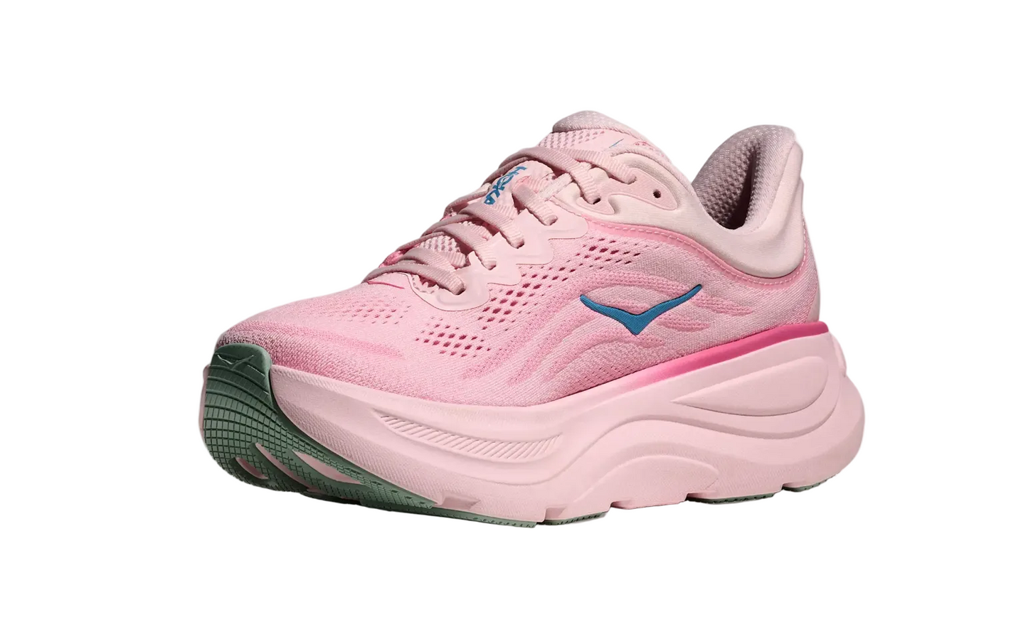 HOKA Bondi 9 Femme — Rose Tea Petal — vue 3
