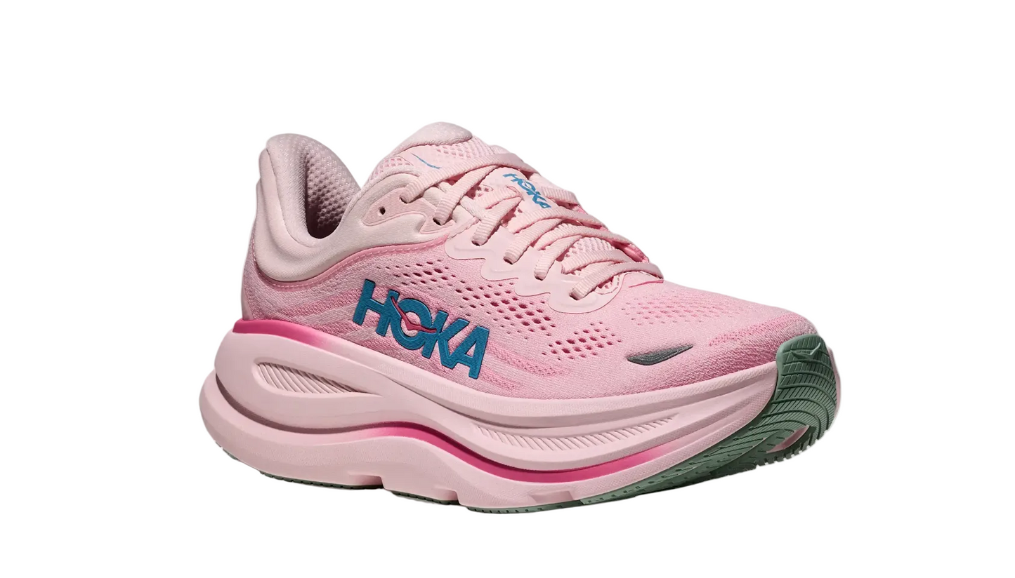 HOKA Bondi 9 Femme — Rose Tea Petal — vue 6