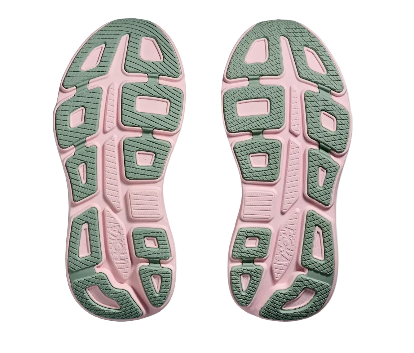 HOKA Bondi 9 Femme — Rose Tea Petal — vue 7