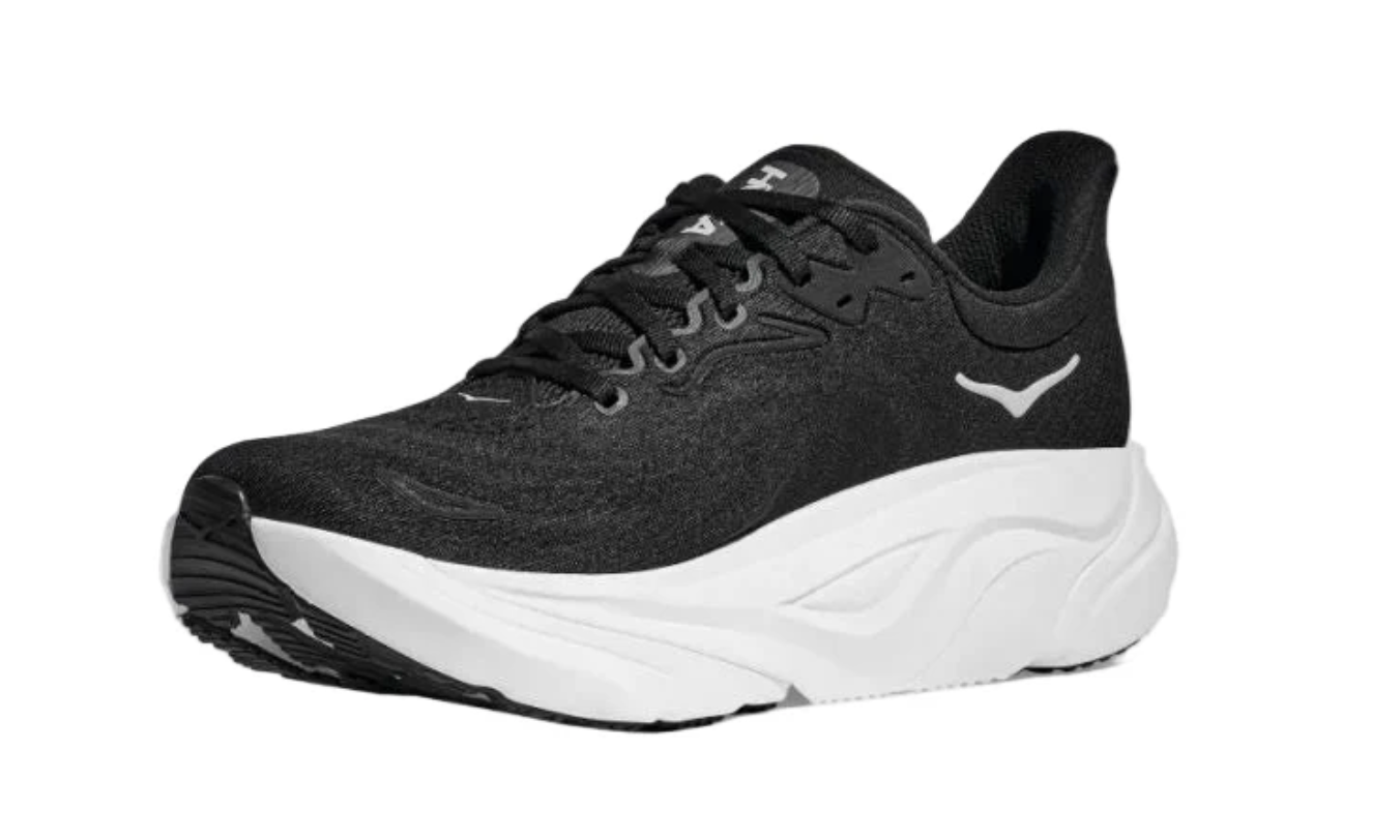 HOKA Arahi 8 Femme — Black White — vue 7
