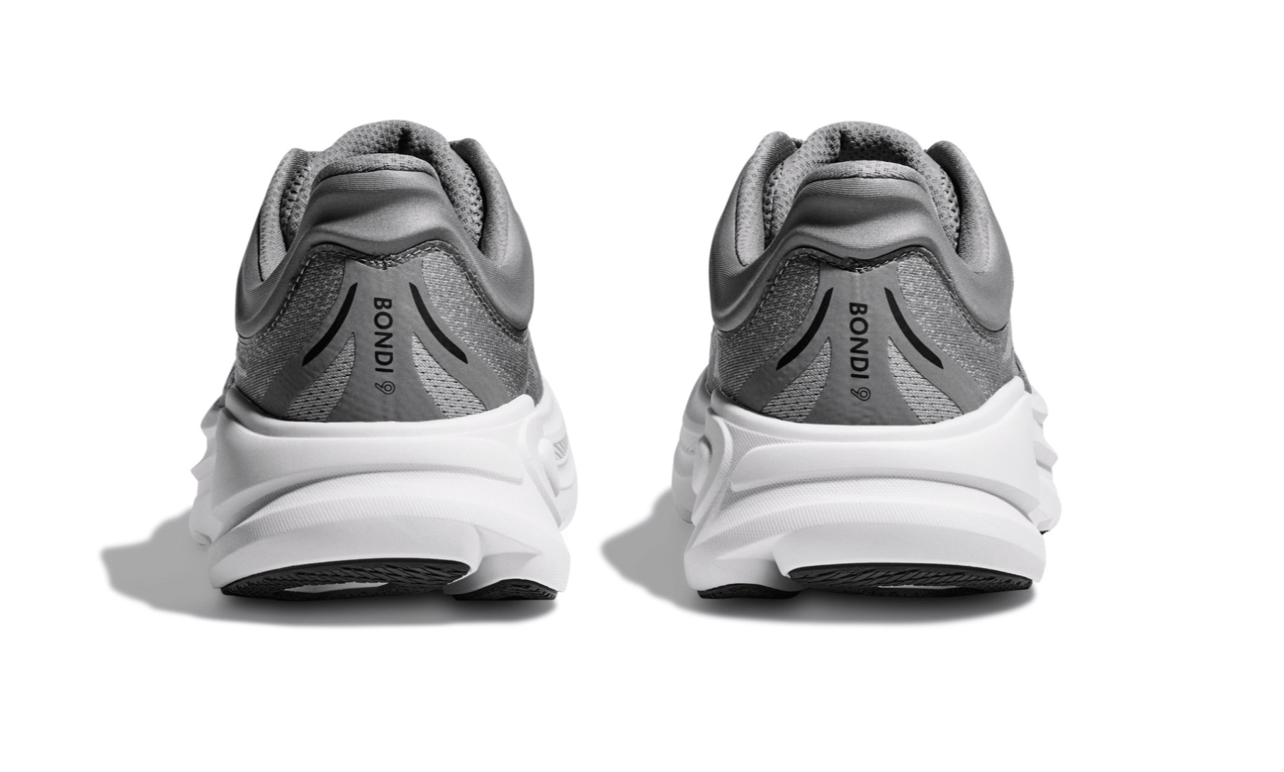HOKA Bondi 9 Homme Large — Galactic Grey Stellar Grey — vue 6