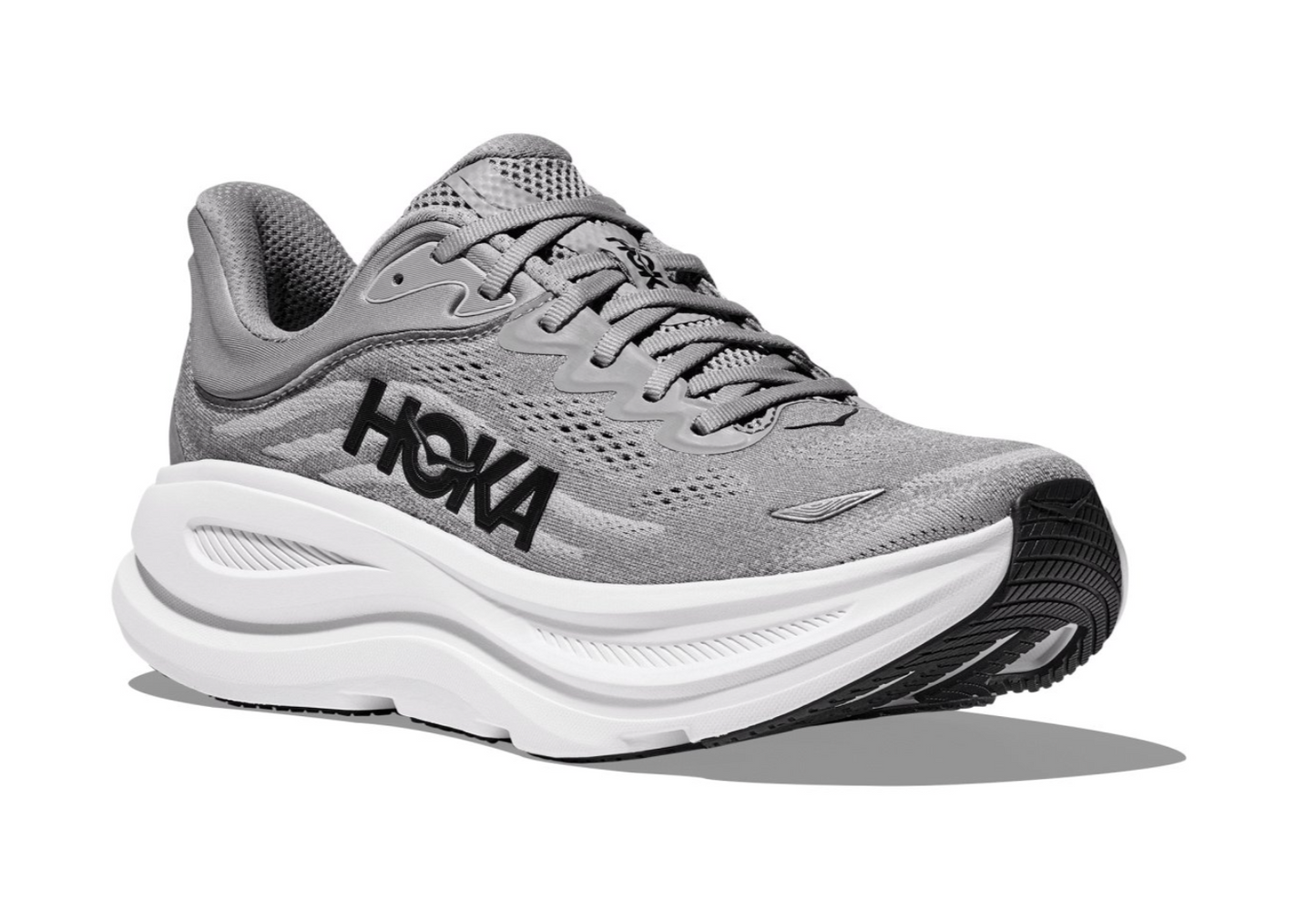 HOKA Bondi 9 Homme Large — Galactic Grey Stellar Grey — vue 2
