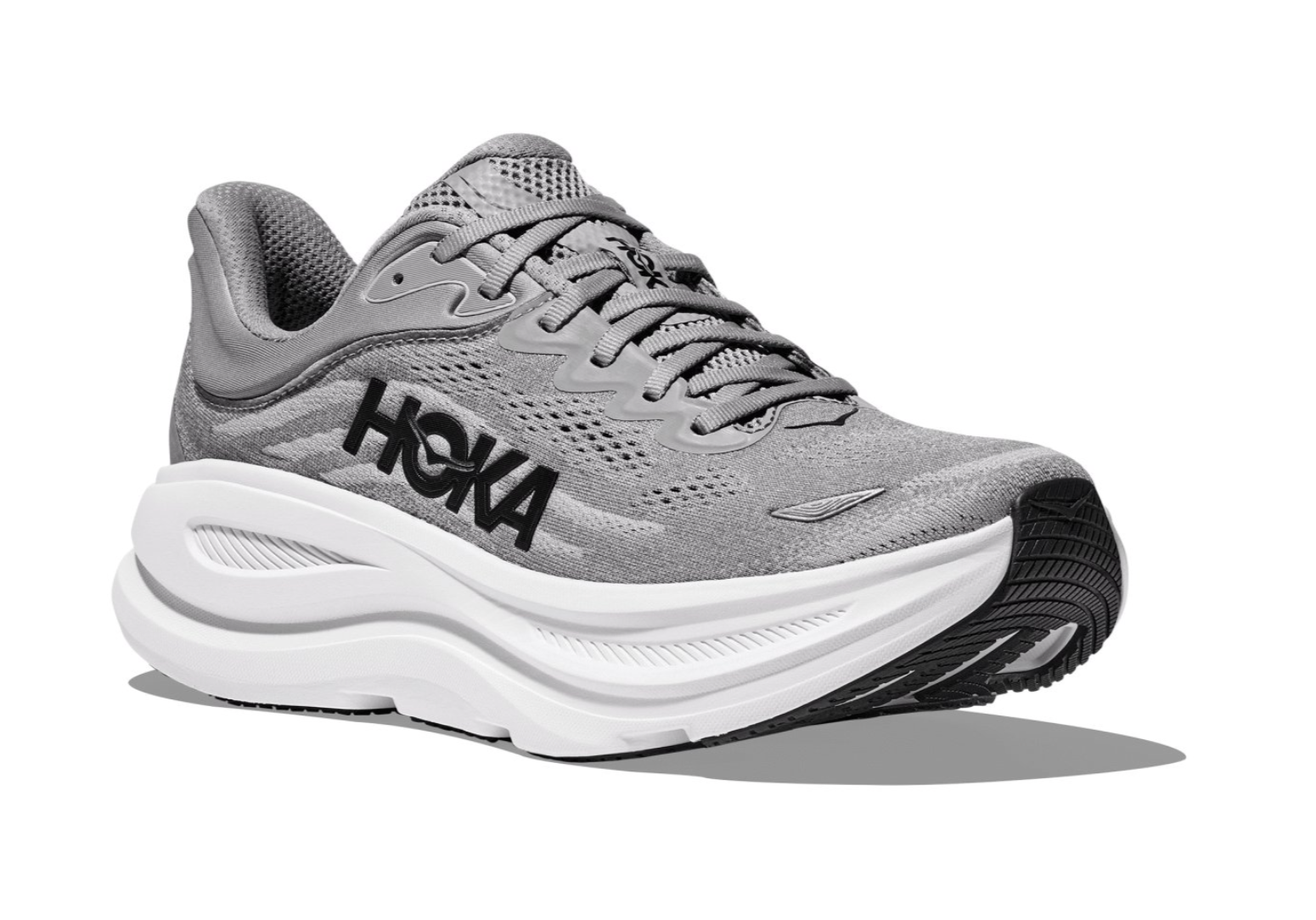 HOKA Bondi 9 Homme Large — Galactic Grey Stellar Grey — vue 2