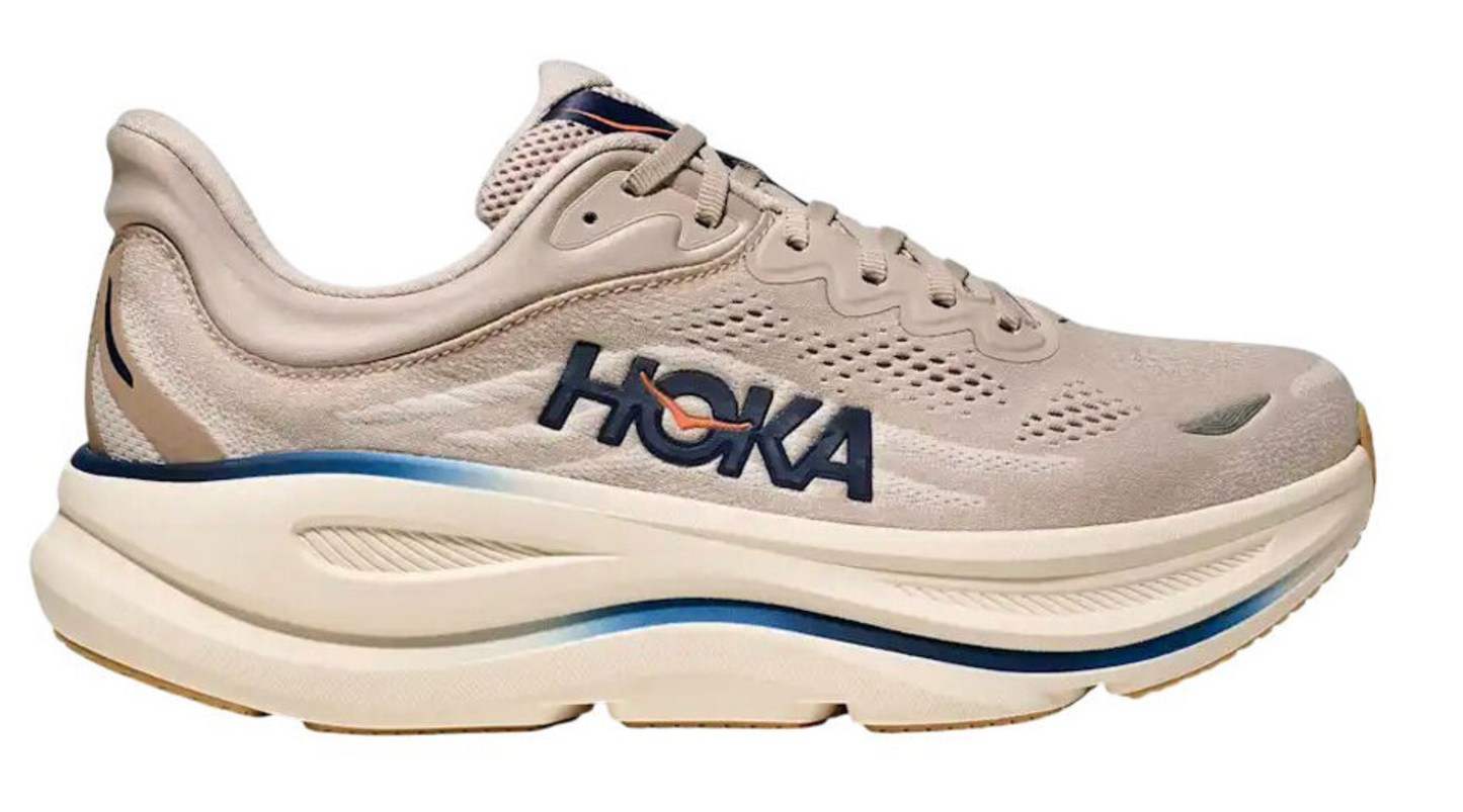 HOKA Bondi 9 Homme Large — Stucco Grout — vue 1