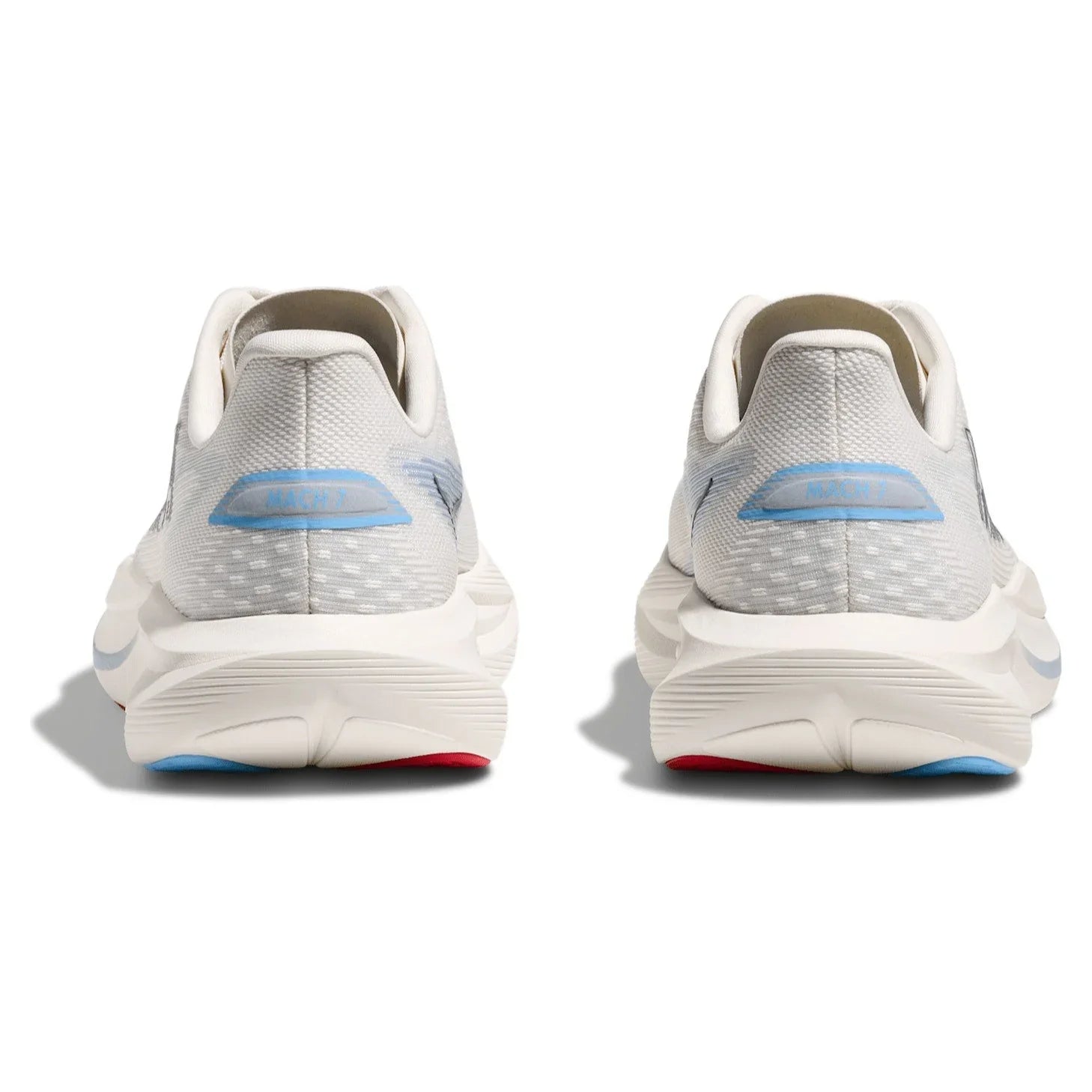 HOKA Mach 7 Femme — Alabaster Soaring Blue — vue 4