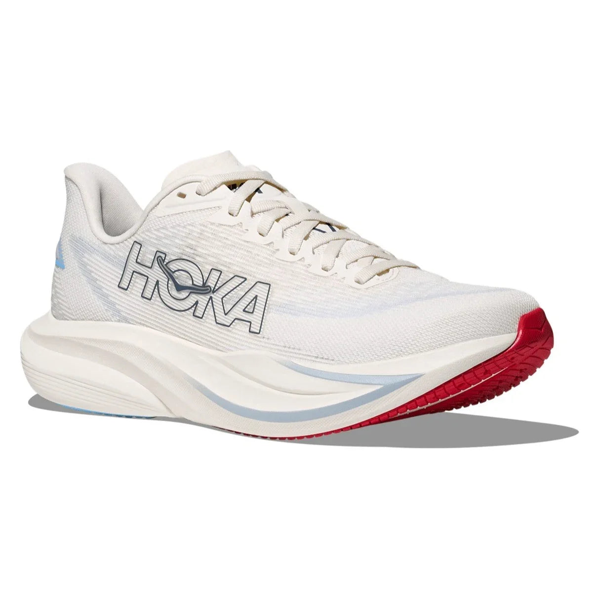 HOKA Mach 7 Femme — Alabaster Soaring Blue — vue 2