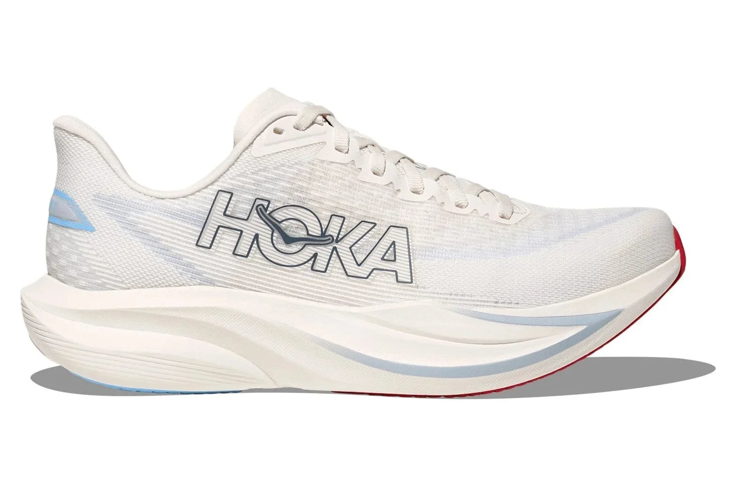 HOKA Mach 7 Femme — Alabaster Soaring Blue — vue 1