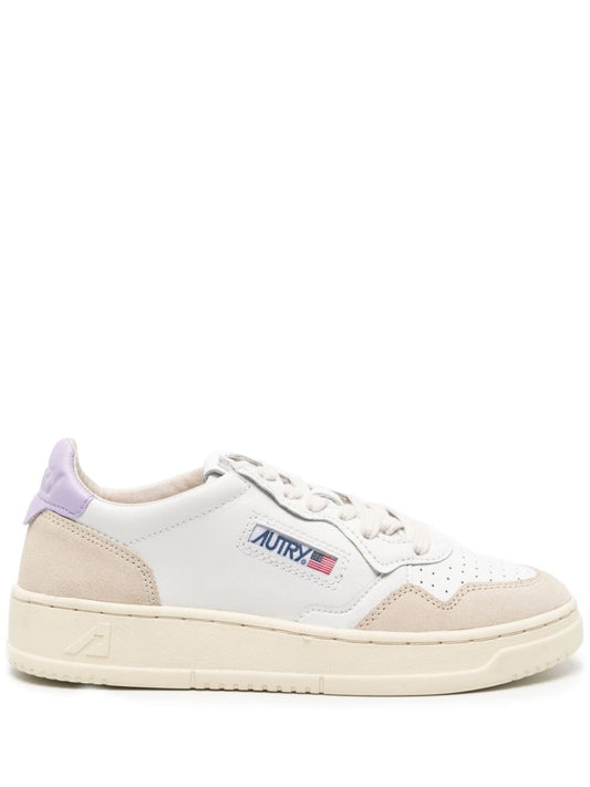 Autry Scarpa Bianco Lilla Donna Medalist Low