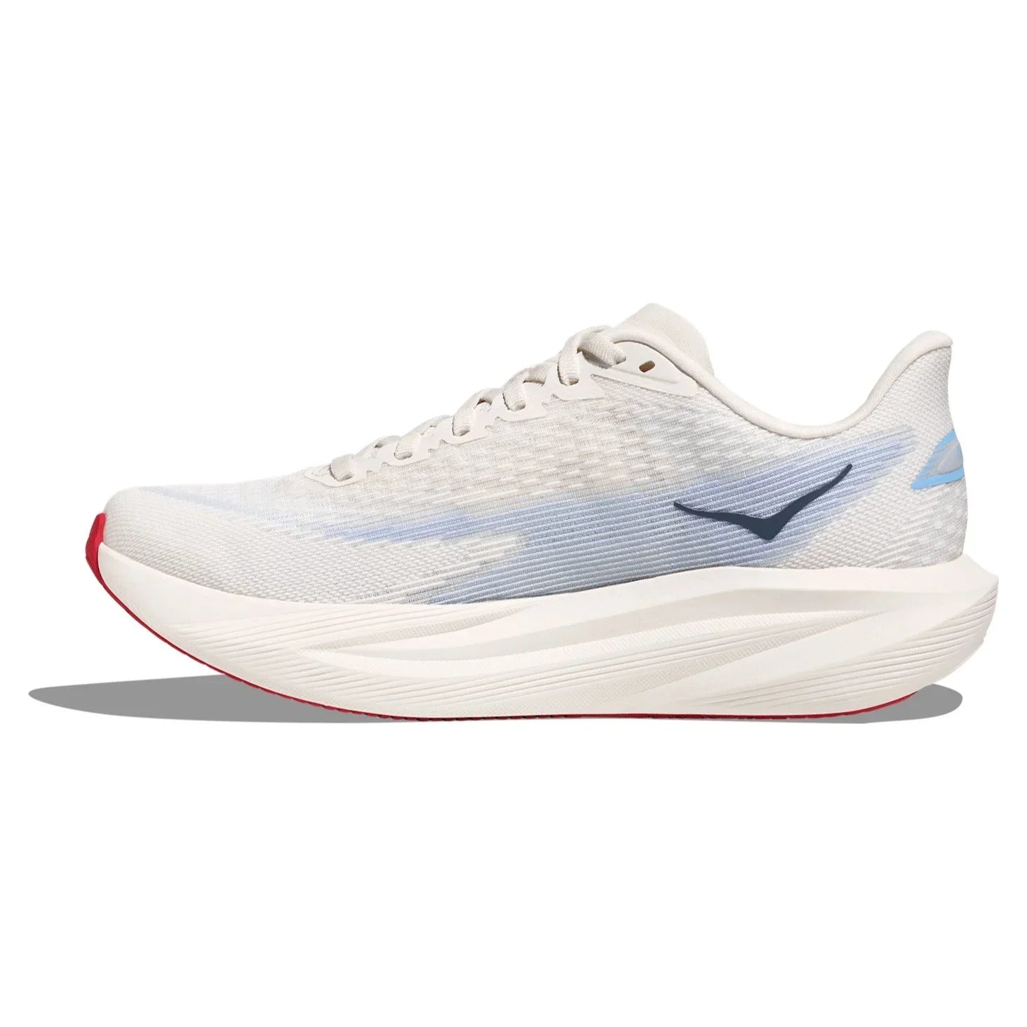 HOKA Mach 7 Femme — Alabaster Soaring Blue — vue 6