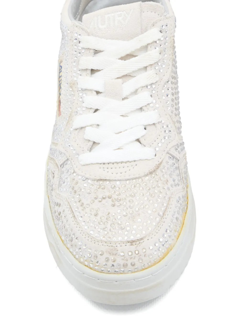 Autry Scarpa Bianco Donna Medalist Strass