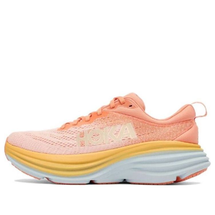 HOKA ONE ONE Bondi 8 'Corail Pêche Parfait' - Femme