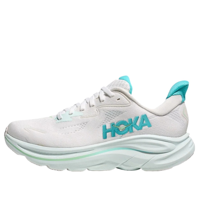 HOKA ONE ONE Clifton 10 'Blanc Bleu Cielo' - Femme